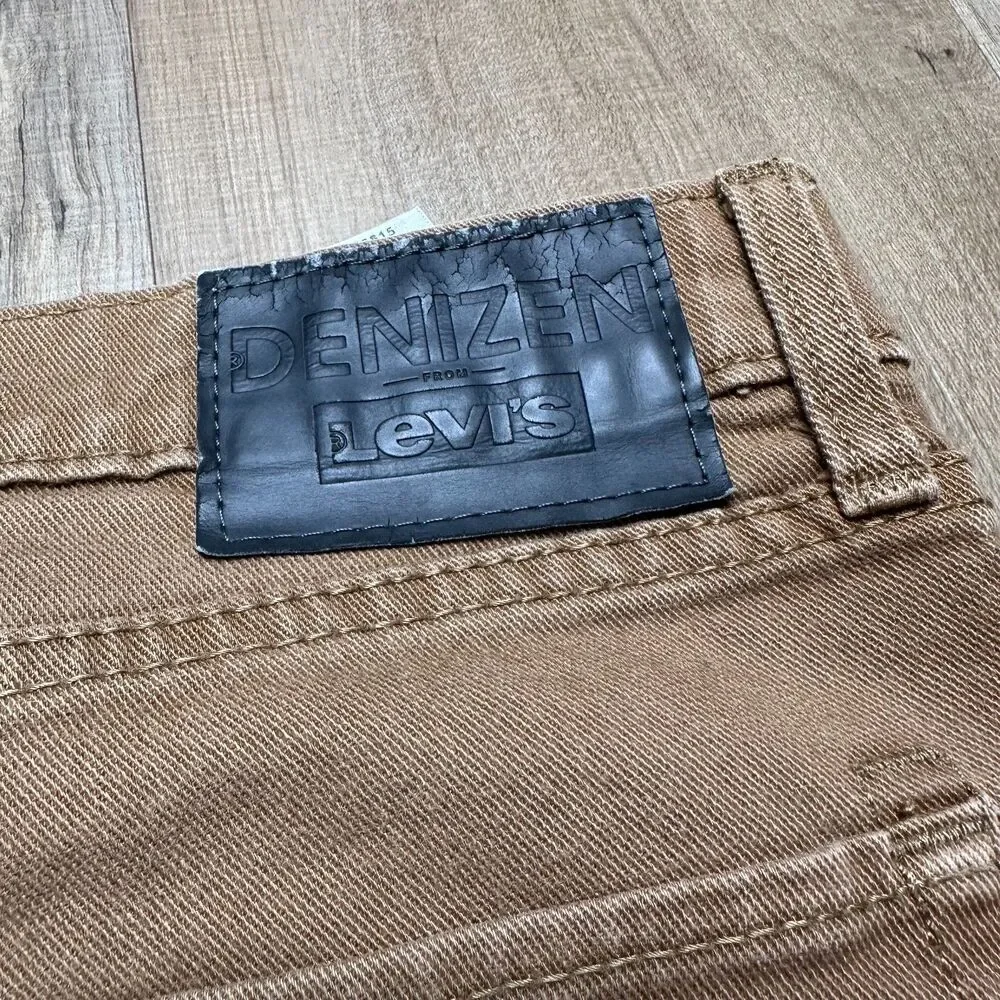 Levi's Strauss & Co. Denizen 232 Slim Straight Fit Men's 34x30 Brown Jeans